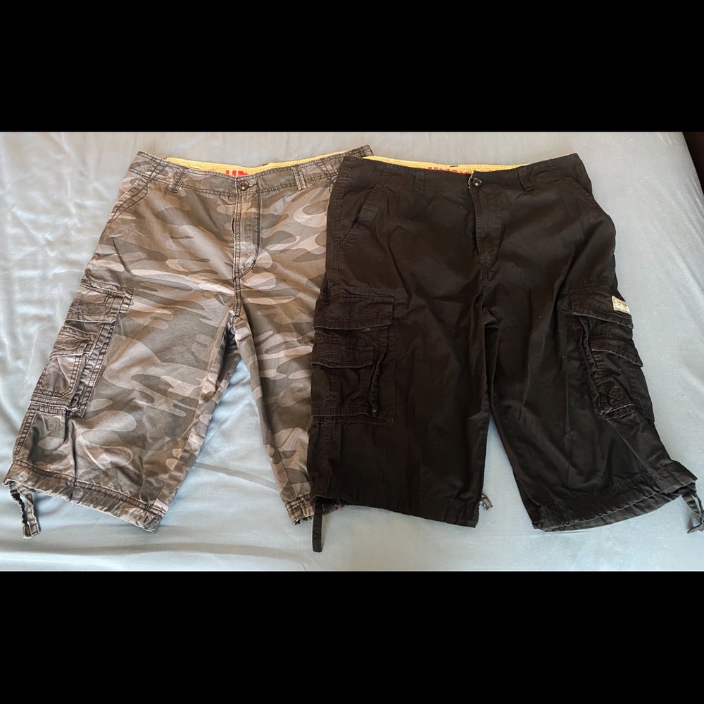 Lot of Unionbay Union Bay Men’s Cargo Shorts 36